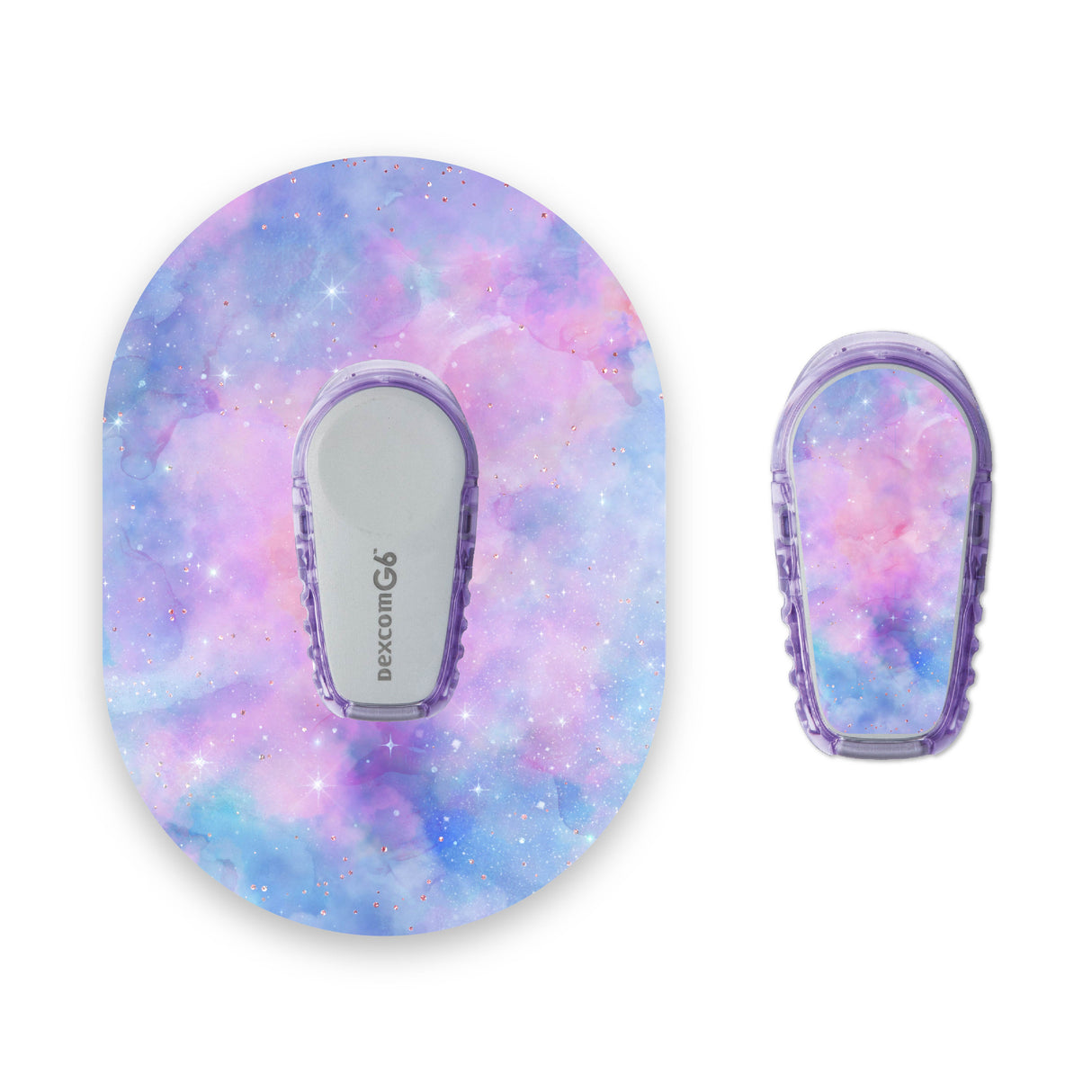 Watercolour Dream Dexcom G6 Diabetes Patch with Matching Vinyl Centre Sticker