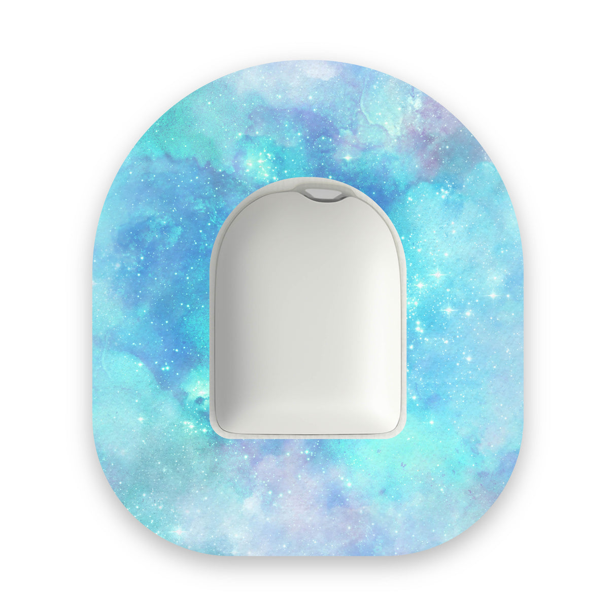 Turquoise Watercolour Omnipod Diabetes Patch