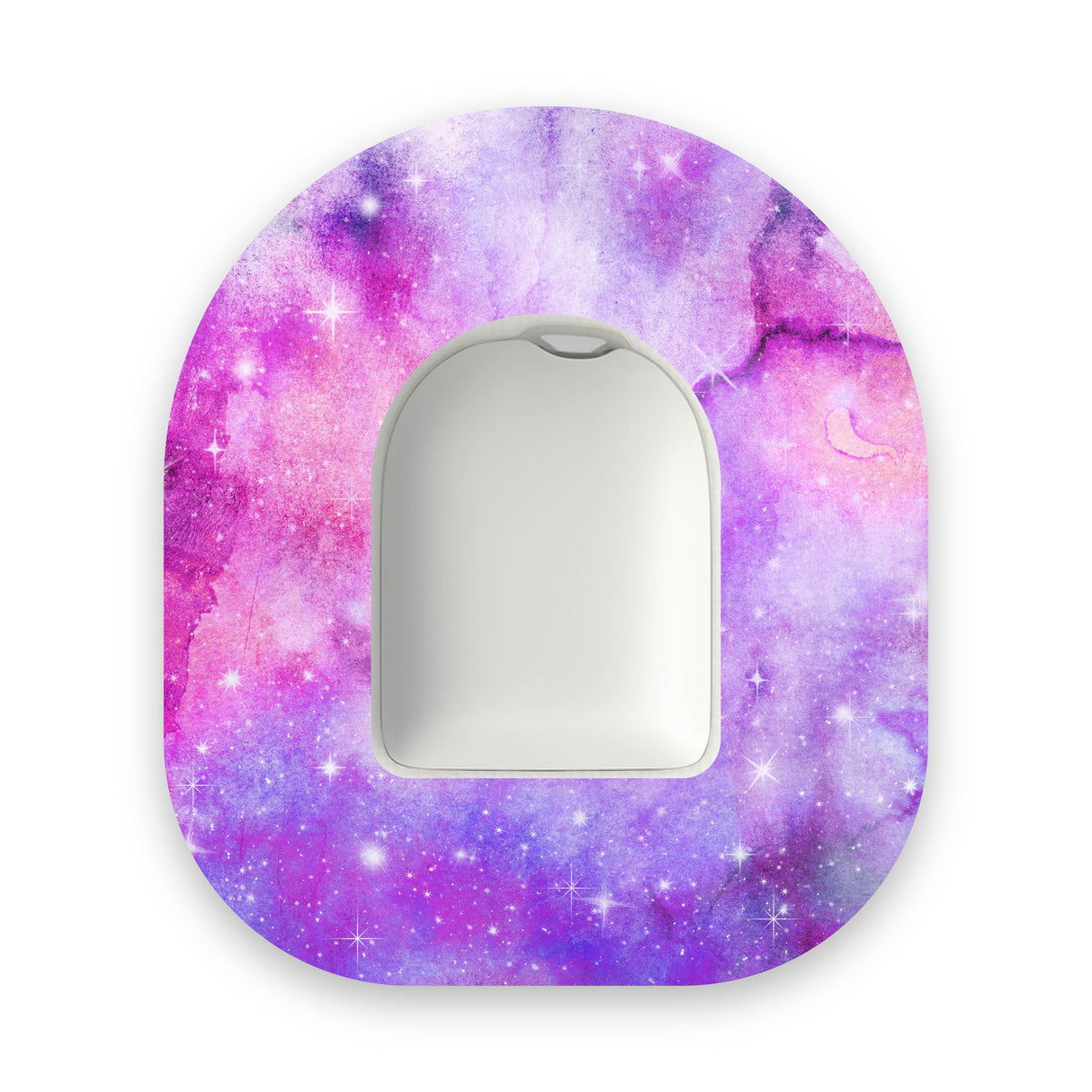 Purple Pink Watercolour Omnipod Diabetes Patch